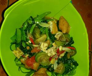 Resep mudah Tumis kangkung kuah Yummy Mantul