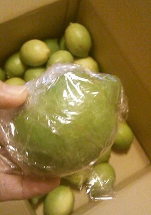 A picture of Storing Whole Lemons.