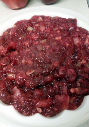 A picture of Cranberry Relish.