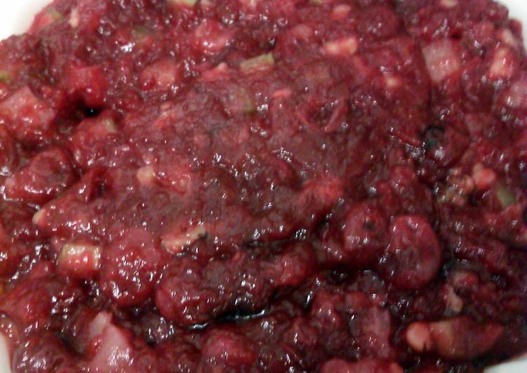 Easiest Way to Prepare Speedy Cranberry Relish