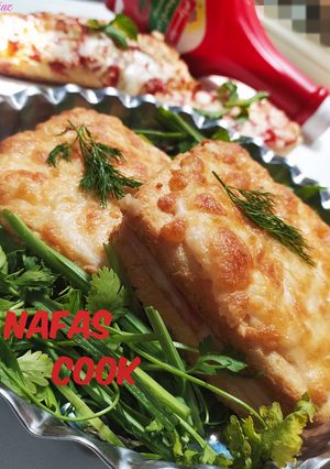 عکسی از دستور ساندویچ ژامبون و پنیر