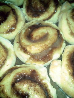 A picture of No-Yeast Cinnamon Roll Biscuits.