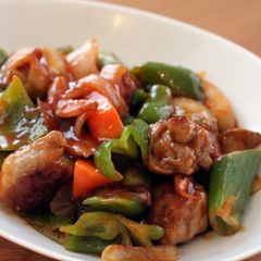 A picture of Easy and Healthy! Non-Fried Sweet and Sour Pork Balls!.