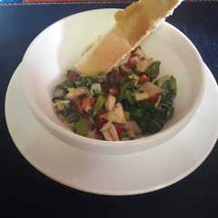 Una foto de Ceviche de champiñones al estilo yubi