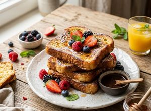 Foto di 🇧🇪 Pain Perdu Belga – Goloso, dorato e irresistibile