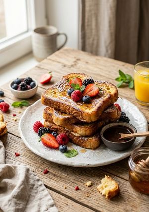 Foto di 🇧🇪 Pain Perdu Belga – Goloso, dorato e irresistibile
