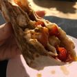 420kcal, 26B Kurczak z pomidorem wrap