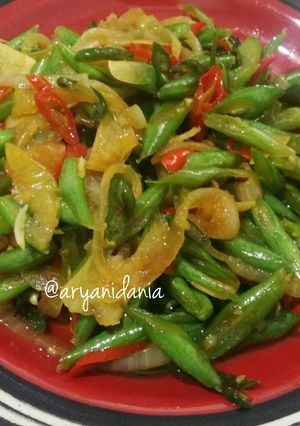 Foto resep Oseng buncis kecap