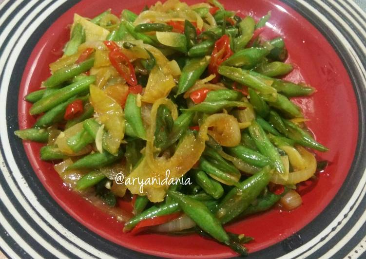 Bagaimana Menyiapkan 56. Oseng buncis kecap Lezat