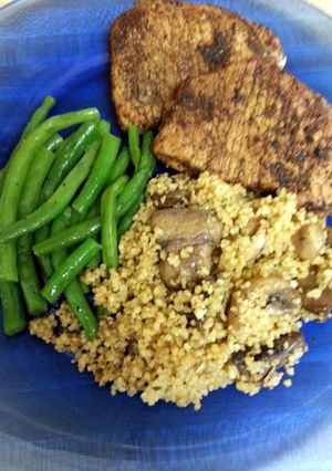 A picture of Sage Encrusted Pork Chops.