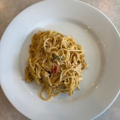A picture of Chicken Jalapeño Spaghetti.