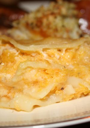 A picture of Butternut Squash Lasagna.