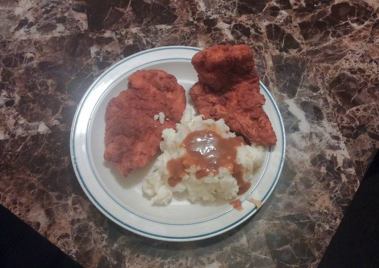 Simple Way to Prepare Ultimate Chicken Fried Chicken