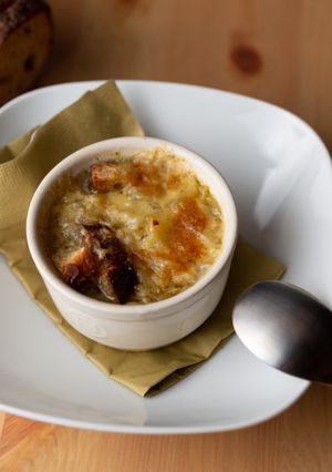 Une photo de Soupe à l'oignon