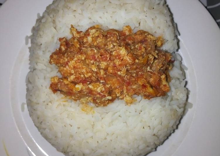 Recipe of Award-winning Buttered Rice with Egg Sauce Cooking Basics for Beginners