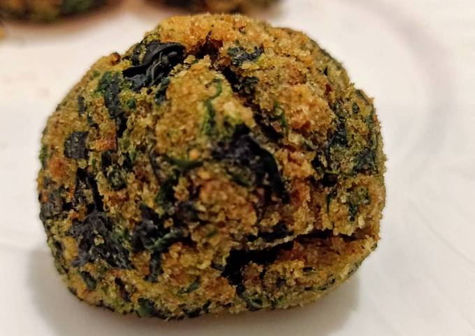 Polpette di spinaci vegetariane💚