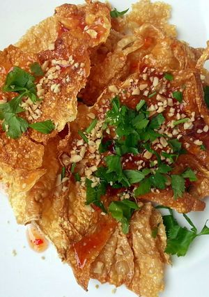 A picture of Crispy Fried Bean Curd Vegan Appetizer In A Minute.