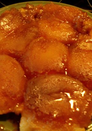 A picture of Sunshine's upside down pie.