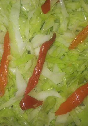 Foto resep Tumis Pedas Kubis