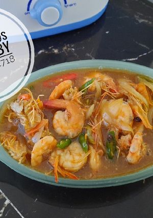 Foto resep Udang Saus Tiram