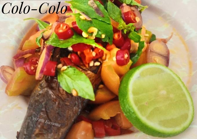 Resep Ikan Kembung Asap Sambal Colo Colo Oleh Arumkusuma Cookpad 