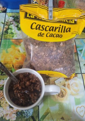 Una foto de Té de cascarilla de cacao