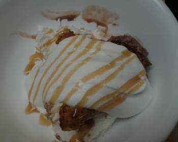 Popular Recipe Caramelized  Bananas with Ice Cream and Homemade Whipped topping Delicious Perfect