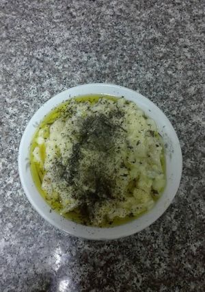 صورة لوصفة تريدة او نقر الكوسا بطريقة امي