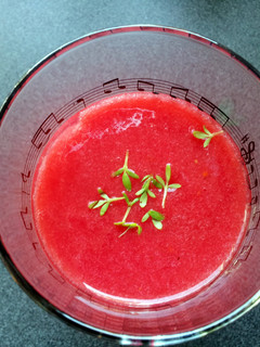 A picture of multi vitamin smoothie.