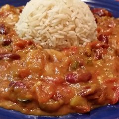 A picture of Cajun Shrimp Etouffe.