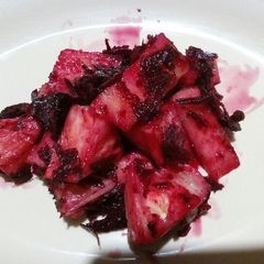 Pineapple and beetroot salad A picture of Pineapple and beetroot salad.