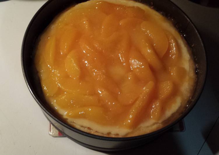 Recipe of Delicious Peach cheesecake