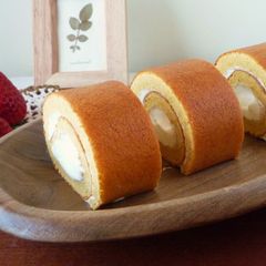 Caramel Swiss Rolls A picture of Caramel Swiss Rolls.