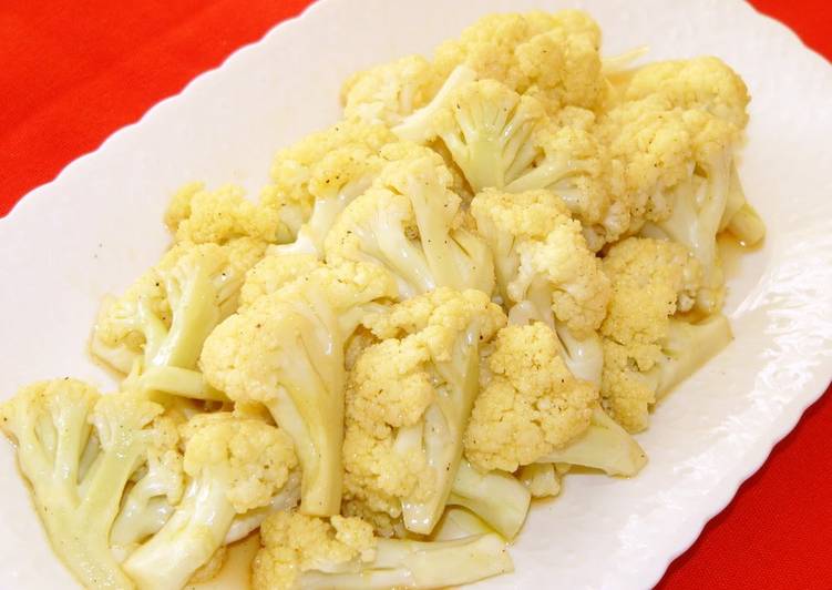 Marinated Cauliflower with Olive Oil