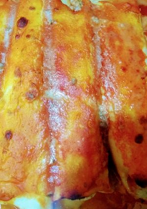 Una foto de Canelones rellenos de carne picada al filetto
