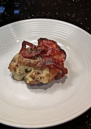A picture of The Utimate Baked Stuffed Potato.