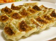 A picture of vegetable gyoza