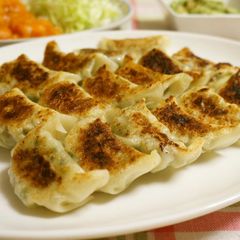 A picture of Veggie-Packed Healthy Gyoza.