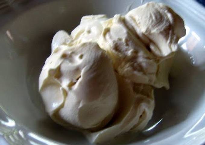 Recipe: Delicious Easy vanilla ice cream