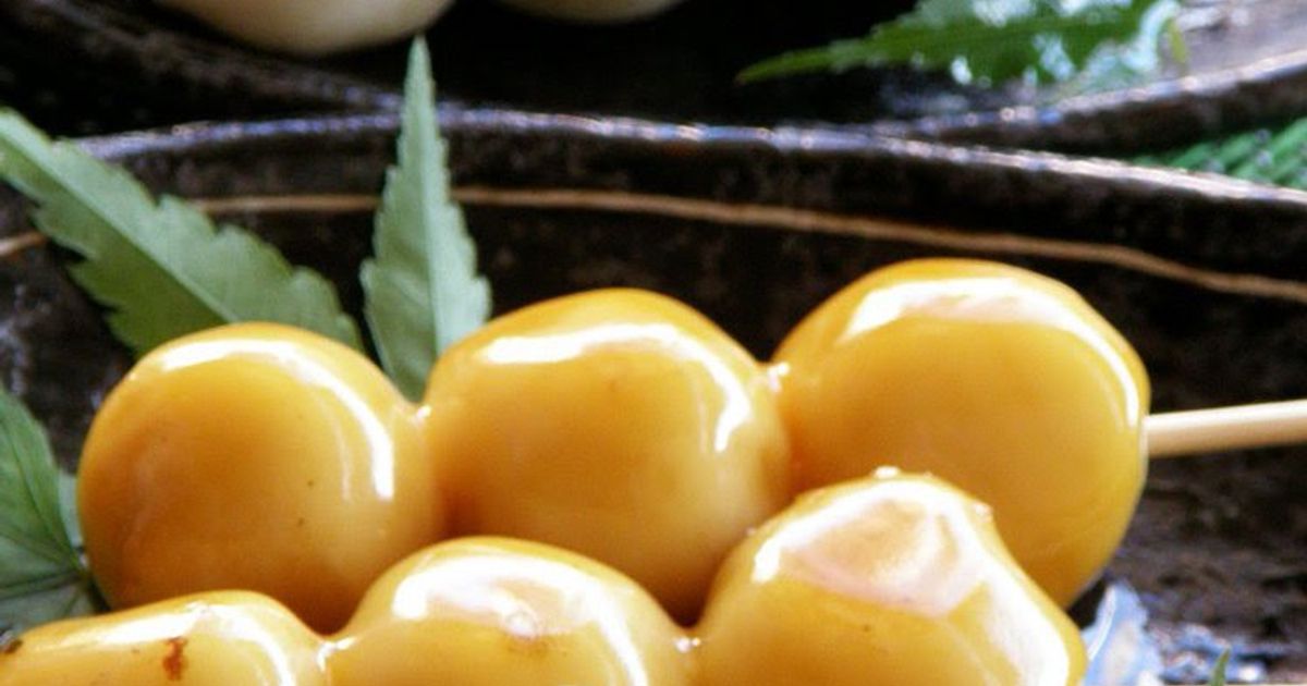 So Fluffy ~ Chewy White Shiratamako Dango Recipe By Cookpad.Japan