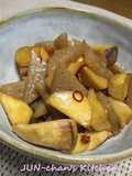 King Oyster Mushroom and Konnyaku Spicy Stir-Fry