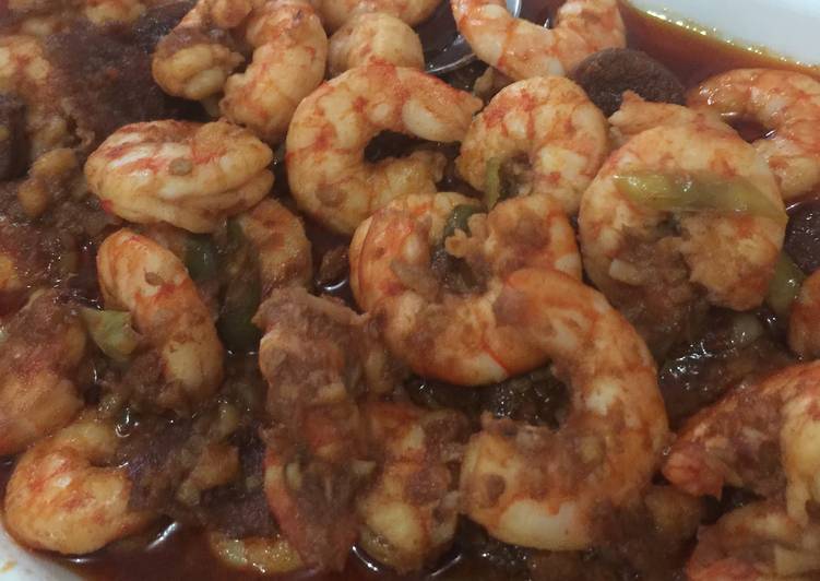 Step-by-Step Guide to Prepare Super Quick Homemade Tiffie&#39;s Spicy Gambas
