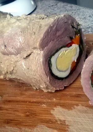A picture of Malaya Roll (sort of flank steak).