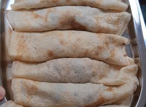 Foto de Panquecas de descarte de levain
