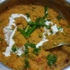 A picture of Cauliflower bharta.