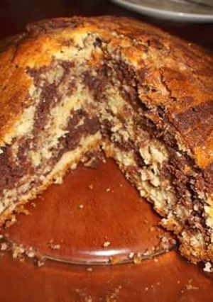 A picture of Simple Marble Cake.
