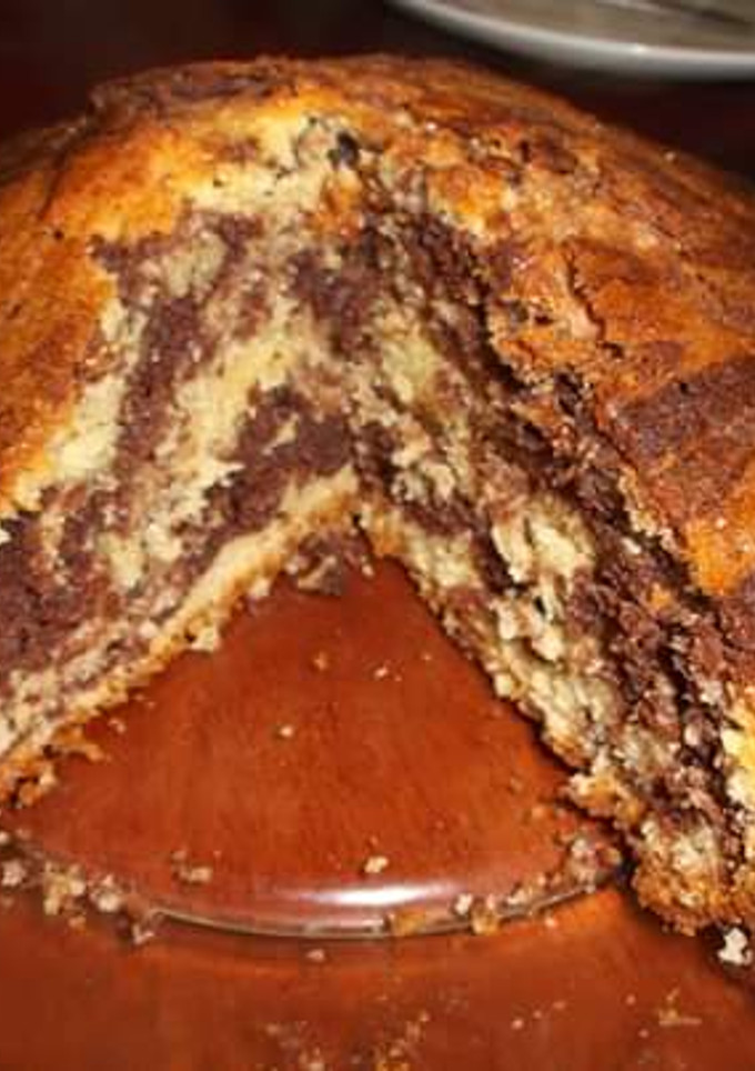 A picture of Simple Marble Cake.