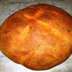 A picture of Totally incredible Tomato Basil bread.