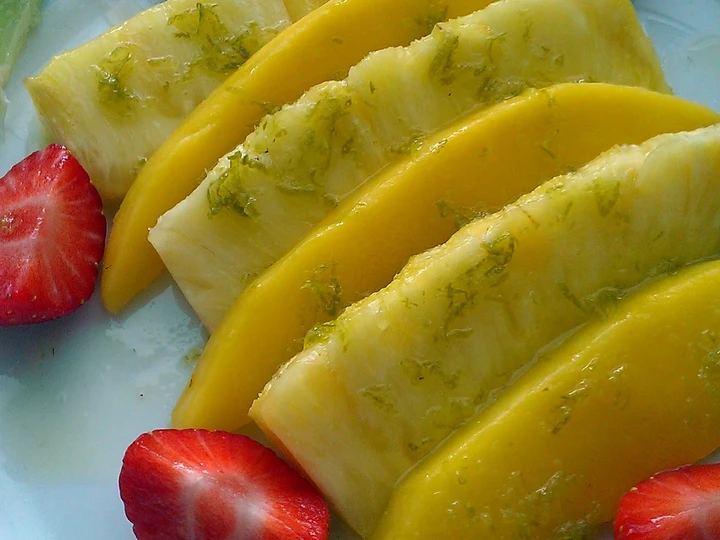 Easy Steps to Prepare Recipes Vickys Mojito Fruit Salad GF DF EF SF NF the So Delicious Perfect.