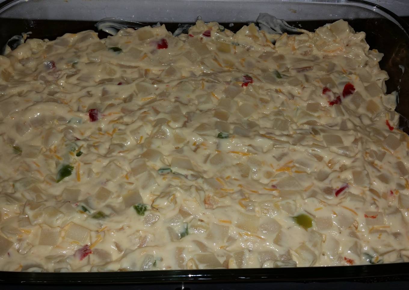 How to Prepare Homemade Cheesy potato casserole